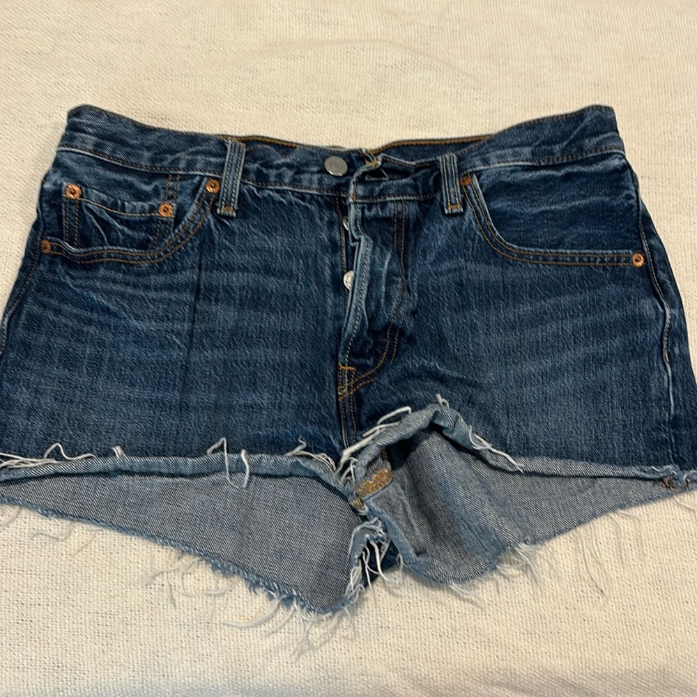 Levi denim shorts
